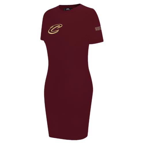 Image of Pro Standard Womens NBA Classic Chenille Cotton Single Jersey Body Con Dress