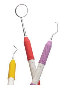 26-1738 Orthopedic Spratt Curette with Oval Cup, Angled, 9" Length, 4/0 Size