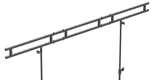 Vonyx DB3L Pont lumineux pour cabine DJ, parfait pour une utilisation mobile, à monter sur la cabine pliable DB3 DJ, 20 points de montage, 2,70 m de hauteur, livré avec un sac