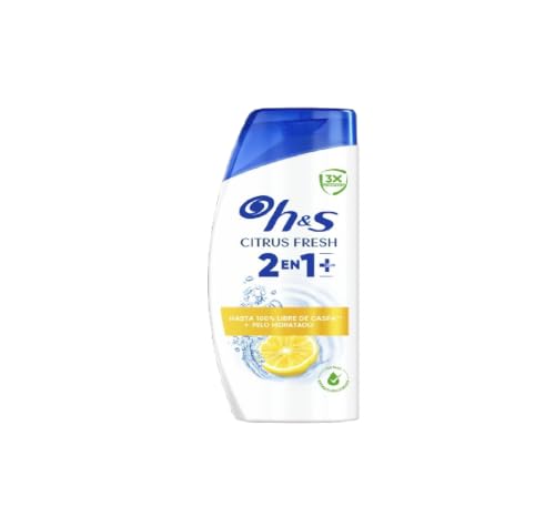 H&S Citrus Fresh 2en1+ Champú Anticaspa y Acondicionador Pelo Graso