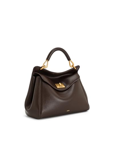 شنطة يد لوسيا كلاسيكية للنساء من جيه دبليو بي اي اي - بني غامق