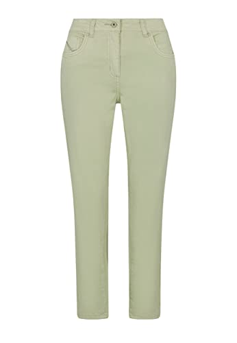 Million X - Damen Jeans - Rita 7/8 Cotton - Jade Green (38)