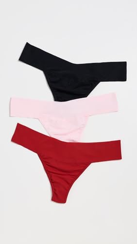 Image of hanky panky - BreatheSoft Natural Rise Thongs for Women | Comfortable Everyday Lingerie Panties | Sizes (XS-XL) | 3 pack