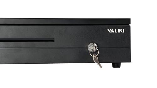 Caixa Registradora Automática e Manual Gaveta De Aço Para Loja Comércio Balcão Armazenar Guardar Din