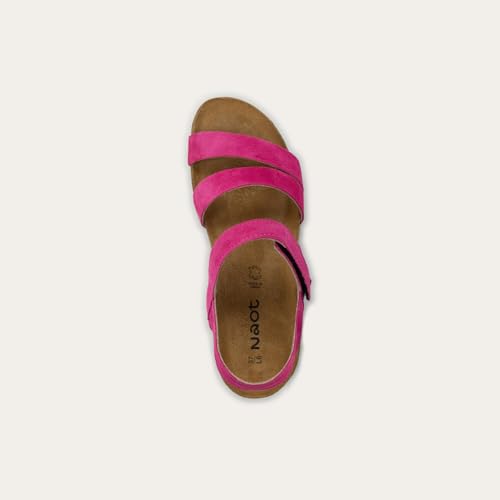 Image of NAOT Kayla Women's Sandals - Supportive 3-Strap Design with Backstrap, Cork & Latex Footbed - Arch Support - Travel-Friendly Comfortable Walking Sandals for All-Day Wear