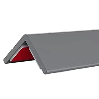 AGHITG Paraspigoli Da Parete Autoadesivi In PVC, 4 Pezzi, 3,5x100,5 Cm, Angolo Interno 89° - 2