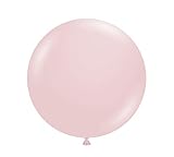 TUFTEX Cameo Pink Party Latex Balloons, 17'