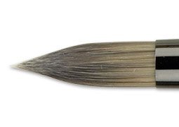 Robert Simmons Titanium Brushes Short Handle Single Stock 8 Round TT85