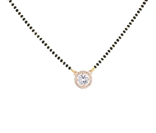 Stylish Matte Finish Mangal Sutra Set for Women