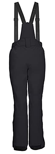 killtec Damen Funktionshose/Skihose mit abnehmbaren Trägern KSW 249 WMN SKI PNTS, schwarz, 44, 37559-000