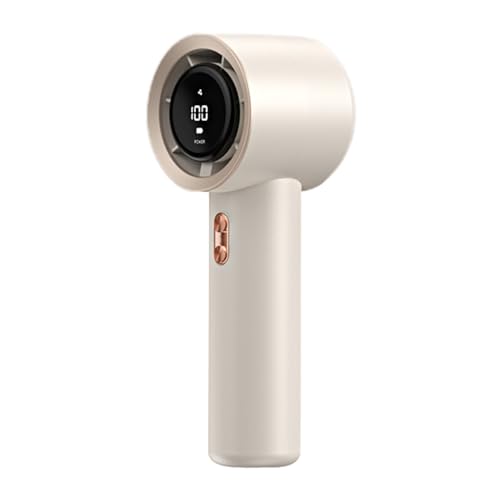Ventilador Eléctrico Portátil de Mano - Ventilador Personal Portátil Con 3 Velocidades - 3 Velocidades Ajustables con Carga Rápida para Transporte, Viajes y Acampada en Climas Cálidos