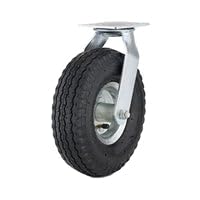 Hamilton 21" Pneumatic Air-Filled Tire Swivel Caster | 2800 lbs Load Capacity | Zinc Plated Cush-N-Aire with 1 1/4" Precision Tapered Roller Bearing - S-71210-PR