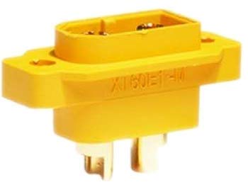 5 x stuks originele XT60 XT60E XT60E-M inbouwstekker gouden stekker met binnenzeskantschroeven montage copter drone Lipo accuaansluiting RC
