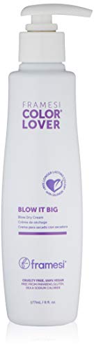 Framesi Volumizing Treatment | Color Lover Blow It Big Blow Dry Cream - Volumizing Hair Cream with Heat Protectant