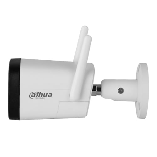 Dahua - Cámara Bullet 4MP IP ONVIF - Lente Fija 2.8mm - WiFi - IR 30m - Micrófono - Altavoz - IPC-HFW1430DT-STW
