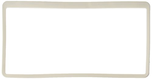 ブレイス(BRAITH) シリコンナンバーフレーム ホワイト BX-435