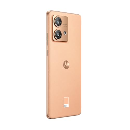 Smartphone Motorola Edge 40 Neo 256GB 8GB RAM + 8GB RAM Boost Peach Fuzz - Vegan Leather