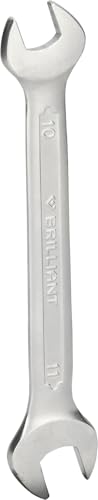 BRILLIANT TOOLS BT010902 Llave fija doble, 10 x 11 mm [Powered by KS...