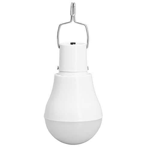 SUNGOOYUE Lámpara USB de Luz Blanca para Iluminación de la Casa, Rampa de Calor Solar para Fallas de Emergencia y Energía, Bombillas de Paneles Solares, Bombillas Solar, Material ABS