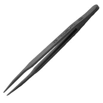 Cole-Parmer - AO-07387-17 ESD Safe Plastic Tweezer, Tips; Flat, Duckbill, 11.5 cm