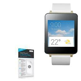 BoxWave LG G Watch W100 XN[veN^[ [ClearTouch Crystal (2pbN) ] HDtBXL - ی LG G Watch W100p