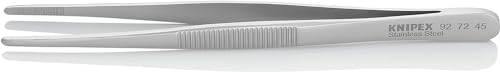 KNIPEX Universalpinzette Mattiert Geriffelt 145 mm, 92 72 45