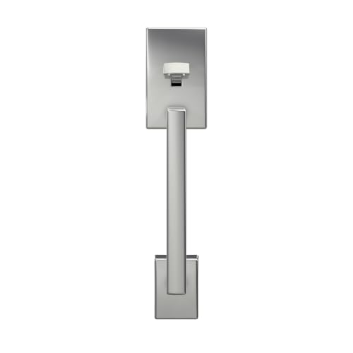 Image of SCHLAGE Century Entry Handleset, Latitude Lever, Bright Chrome