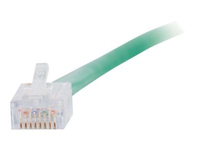Image of C2G 24500 Cat5e Crossover Cable - Non-Booted Unshielded Network Crossover Patch Cable, Green (5 Feet, 1.52 Meters)