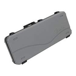 Image of Fender Deluxe Molded Strat /Tele Case, Silver /Blue