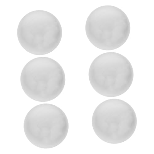 MUELODSIC 6 Piezas Bola De Acero Inoxidable Espejo Clasificado para Portátil Bolas De Plata Cromo Mini Hueco Mirando Decoración Orbe Pelota Adornos Bolas Brillantes Silver
