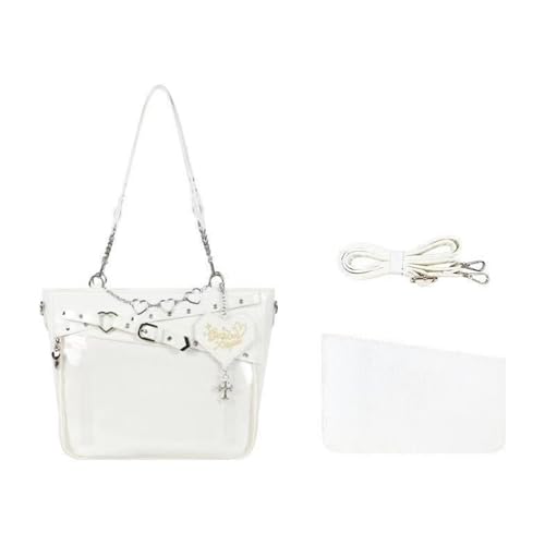Sac à bandoulière en forme de cœur original et sa sangle réglable ergonomique