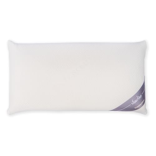 Traumschloss Nackenstützkissen Silverline - Optimaler Komfort und Unterstützung für Nacken und Kopf - Langlebiges Polyurethan-Kernmaterial Bezug waschbar bei 60 Grad - 30x60cm Traumschloss Nackenstützkissen Silverline - Optimaler Komfort und Unterstützung für Nacken und Kopf - Langlebiges Polyurethan-Kernmaterial Bezug waschbar bei 60 Grad - 30x60cm