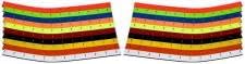 000-400-R Lower Nose Wear Strips, Red - Set of 2