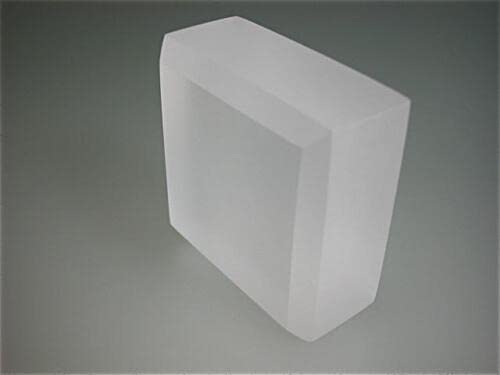 Image of 2 Pack 1 /4 inch (6mm) Frosted Matte Cast Acrylic Sheet 8 inchx12 inch Cast Plexiglass Thick AZM Displays