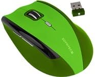 Soyntec Mouse Inpput R520 Green Spirit cordless with integrated nano receiver (2,4 GHz: 10m).