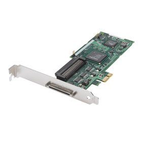 Adaptec 2060100EU Carte d'extension pour PC 29320ALP-R Contrôleur de stockage (Raid) 1 Canal ultra 320 SCSI 320 MO/S Raid 0, 1,
