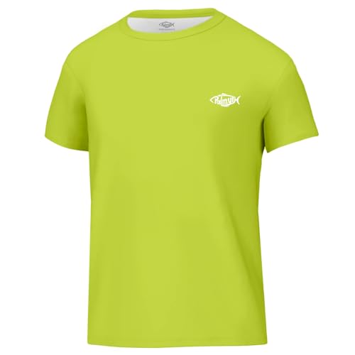 Image of Palmyth Boys Fishing Shirt Short Sleeve UPF 50+ Youth Performance T-Shirt