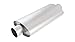 Borla 40944 XR-1 Stainless Steel Sportsman Racing Oval Muffler, 3