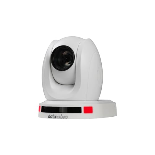 Image of datavideo PTC-145 20x HD Tracking PTZ Video Camera, White