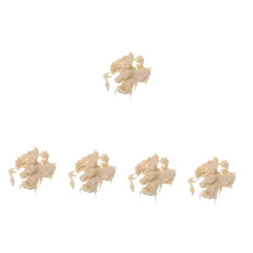 Pâte à papier manuelle DIYEAH avec 5 pièces de pulpes naturelles pour activité enfant