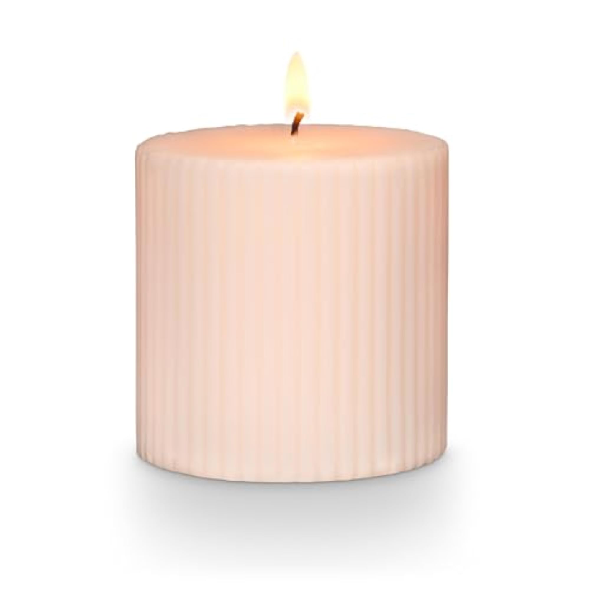 Beautifully Done Small Fragranced Pillar Candle - Coconut Milk Mango