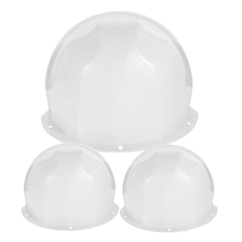 Protector para cámara de seguridad Tofficu de plástico ABS transparente en pack de 3