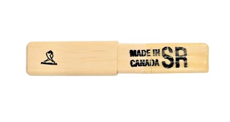 Prise | Solid Hockey Wood Stick Extention that fits All Composite Hockey Sticks. You can Extend Your Stick up to 12 inches. Very Robust the tip is Made of Hardwood and Handmade (Senior 3)