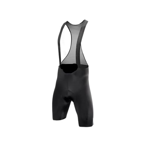 YANSHUYU Ropa Ciclismo Hombre Pantalones Cortos De Ciclismo Bretelle Seamless Level Culotte Ciclismo Hombre Invierno(Black,Asian-2XL)