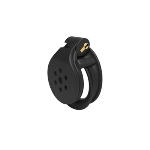 Men's Lightweight Fitness Flat Stretch Accessory Cage with Breathable Holes for Comfort and Freshness A306 (Black, 03)