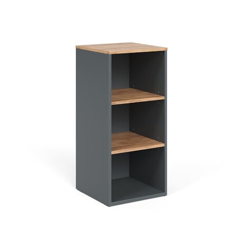 Vicco Mobiletto midi Viktor, Antracite/quercia dorata, 40.2 x 88.2 cm