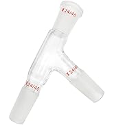 StonyLab Glas-Stopper Mit Sechskantkopf – 24/40 Außenkegel, Hohlverschluss Aus Borosilikatglas, Hitzebeständig Bis 200 °C, Inkl. Rillen Für Besseren Griff