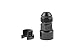Red Horse Performance EFI Fitting-06 an Male to 5/16" SAE Quick-Disconnect Female Black