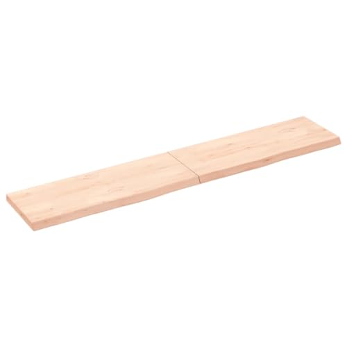 Estantería de pared maciza TALCUS balda flotante sin soportes a la vista 2