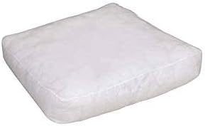 IZO Home Goods 35" X 35" Large Boxed Shaped Premium Hypoallergenic Square Stuffer Best for Meditation Floor Pillow Insert, Mandala Ottoman Cushion, Dog Beds, Lounger (Non Woven Fabric)